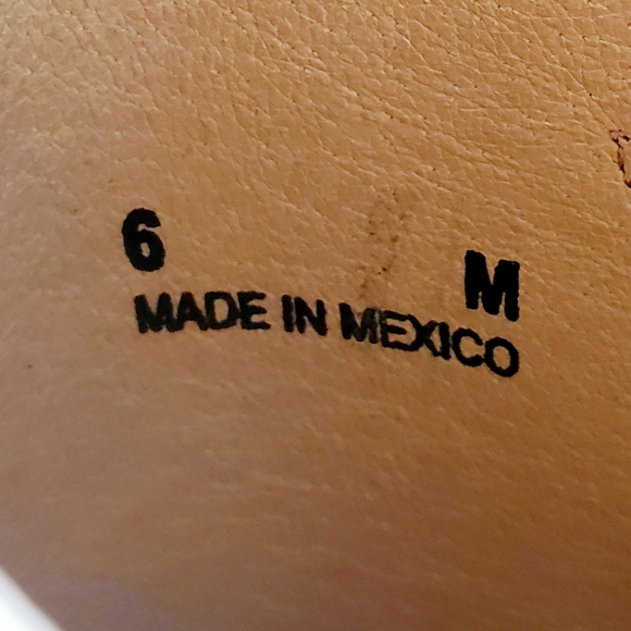 Macie Bean Brown Leather Snip Toe Western Women's Boots Size 6 M - Picture 15 of 16